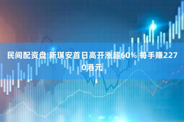 民间配资盘 新琪安首日高开涨超60% 每手赚2270港元